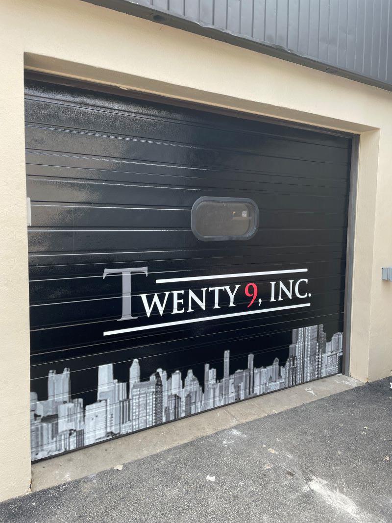 Twenty 9 Garage Door Graphics